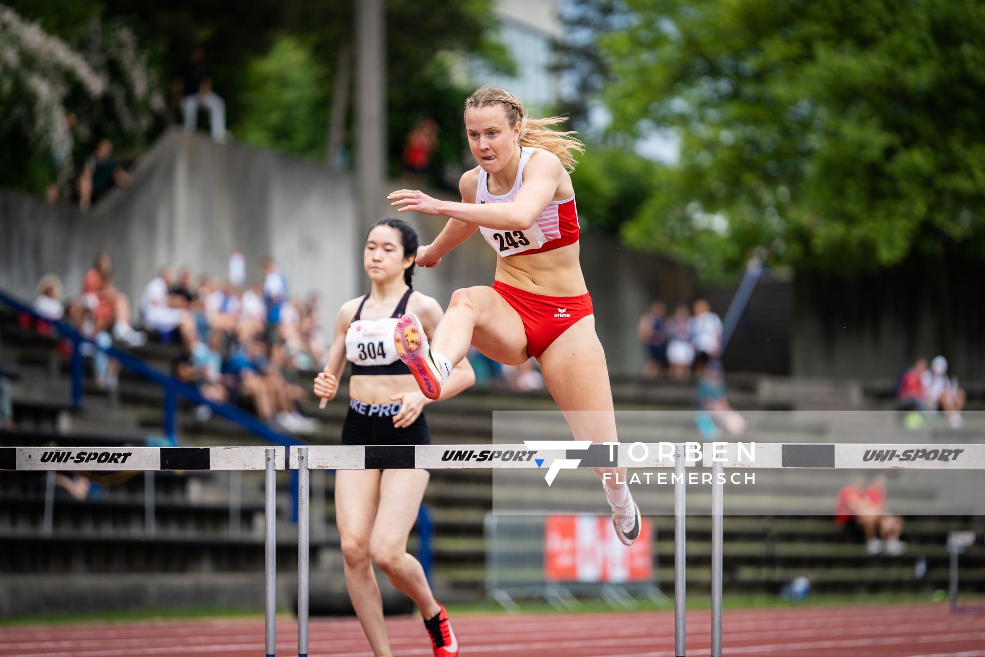 Lotte Margarethe Claus (Sportclub Magdeburg) am 03.06.2022 waehrend der Sparkassen Gala in Regensburg